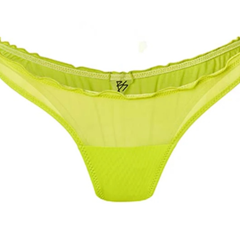 Swimwear Thong Lime color Banshee Swim